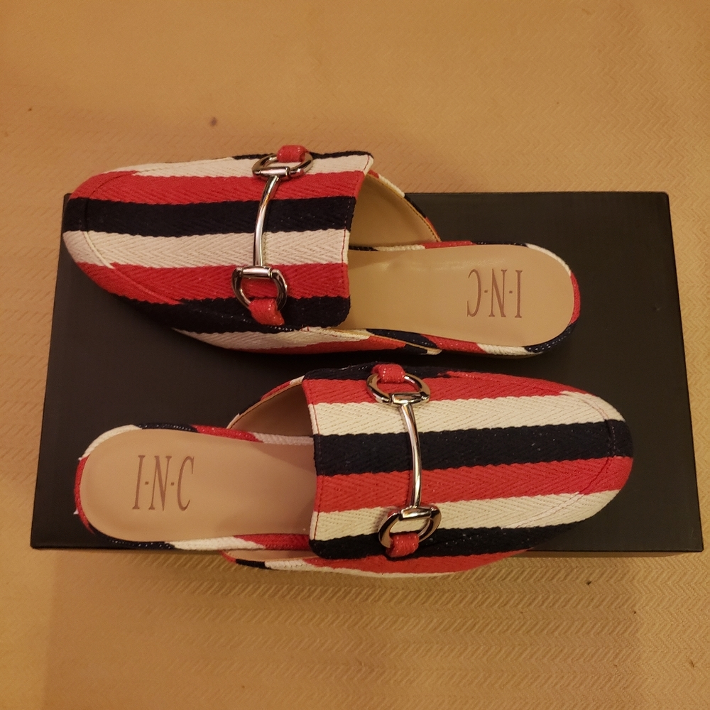 INC Womans Gilia Bit Mule Loafers - Picture 2 of 7